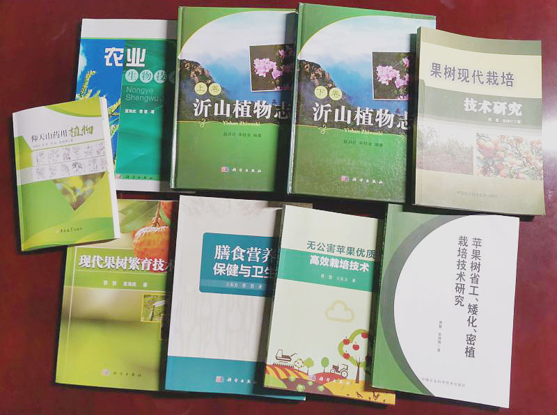 2012年-2020年教师代表性著作一览表